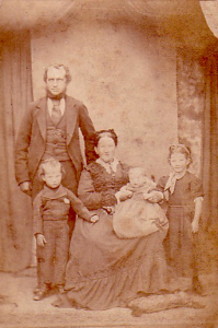 Christina and George Hodge and family